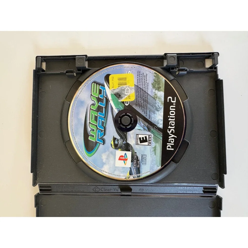 Wave Rally Sony PlayStation 2 PS2 Kawasaki Jet Ski Racing Game SLUS 20212